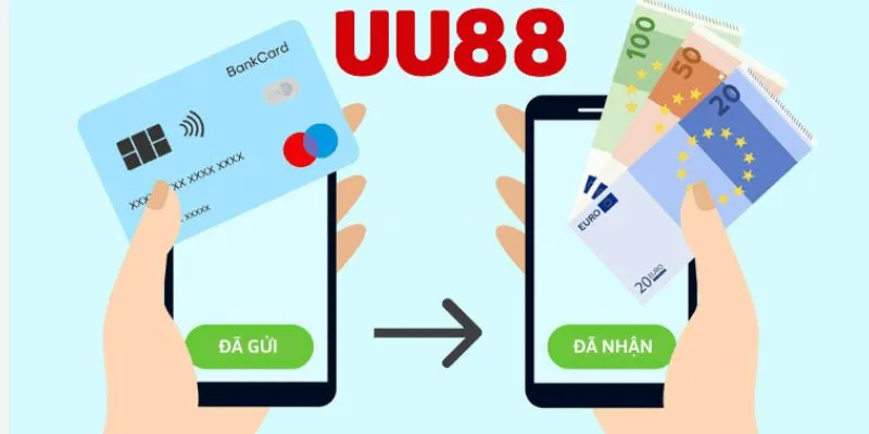 Minh họa các phương thức lên vốn cược tại UU88 năm 2025